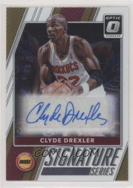 2017-18 Panini Donruss Optic - Signature Series #52 - Clyde Drexler