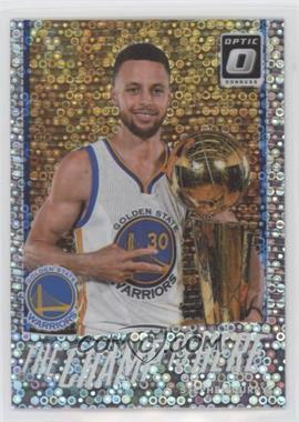 2017-18 Panini Donruss Optic - The Champ is Here - Fast Break Holo Prizm #5 - Stephen Curry