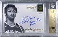 Rookie Endorsements - Sterling Brown [BGS 9.5 GEM MINT] #/10