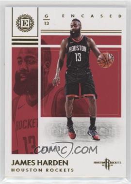 2017-18 Panini Encased - [Base] - Gold #51 - James Harden /10