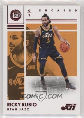 2017-18 Panini Encased - [Base] - Red #50 - Ricky Rubio /25