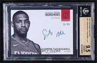 Rookie Endorsements - Sindarius Thornwell [BGS 9.5 GEM MINT] #/99