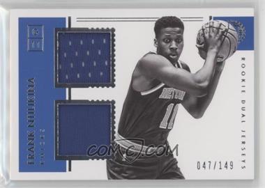 2017-18 Panini Encased - Dual Rookie Jerseys #DR-FN - Frank Ntilikina /149