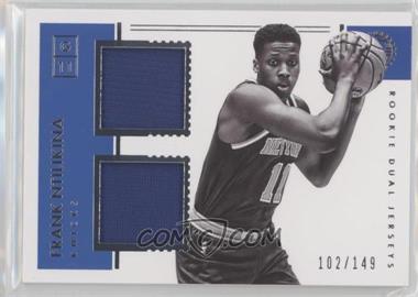 2017-18 Panini Encased - Dual Rookie Jerseys #DR-FN - Frank Ntilikina /149