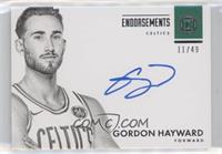 Gordon Hayward #/49