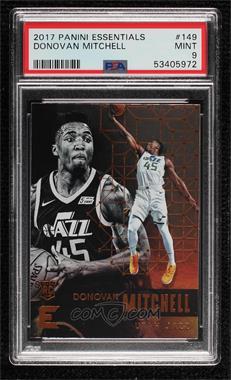 2017-18 Panini Essentials - [Base] - Retail Thin Stock #149 - Donovan Mitchell [PSA 9 MINT]