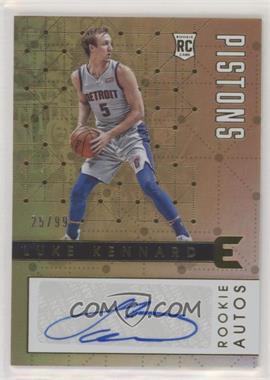 2017-18 Panini Essentials - [Base] #229 - Rookie Autographs - Luke Kennard /99