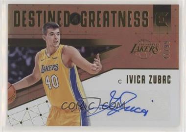 2017-18 Panini Essentials - Destined for Greatness Signatures #DG-IZB - Ivica Zubac /99