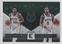 Giannis Antetokounmpo, Eric Bledsoe