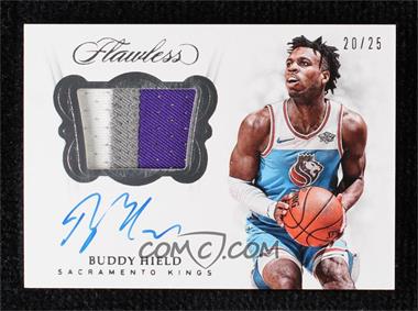 2017-18 Panini Flawless - Signature Prime Materials #SM-HI - Buddy Hield /25