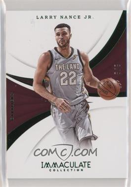 2017-18 Panini Immaculate Collection - [Base] - Emerald #13 - Larry Nance Jr. /8