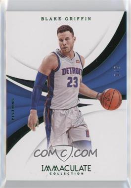 2017-18 Panini Immaculate Collection - [Base] - Emerald #68 - Blake Griffin /8