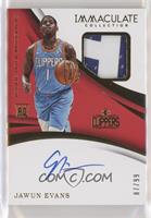 Rookie Patch Autographs - Jawun Evans #/99