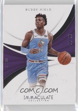 2017-18 Panini Immaculate Collection - [Base] #38 - Buddy Hield /75