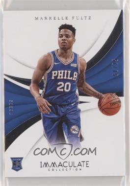 2017-18 Panini Immaculate Collection - [Base] #4 - Markelle Fultz /75