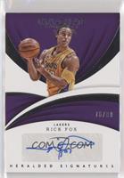 Rick Fox [EX to NM] #/99