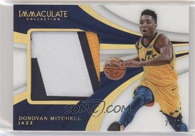 2017-18 Panini Immaculate Collection - Massive Memorabilia #MM-DML - Donovan Mitchell /25