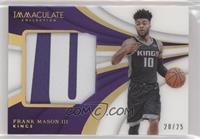 Frank Mason III [EX to NM] #/25