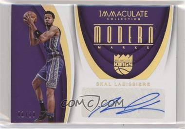 2017-18 Panini Immaculate Collection - Modern Marks - Gold #MK-SKL - Skal Labissiere /10