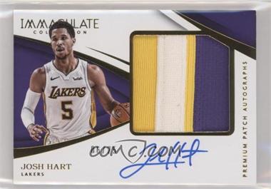 2017-18 Panini Immaculate Collection - Premium Patch Autographs #PP-JHT - Josh Hart /25