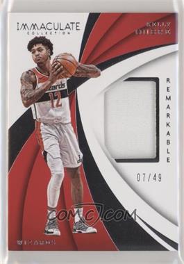 2017-18 Panini Immaculate Collection - Remarkable Memorabilia #RM-KOJ - Kelly Oubre Jr. /49