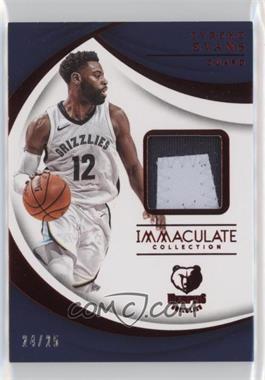 2017-18 Panini Immaculate Collection - Swatches - Red #SW-TEV - Tyreke Evans /25