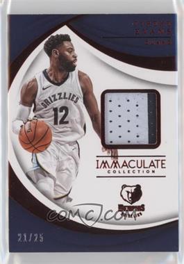 2017-18 Panini Immaculate Collection - Swatches - Red #SW-TEV - Tyreke Evans /25