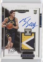 Elegance Rookie Jersey Autographs - TJ Leaf #/25