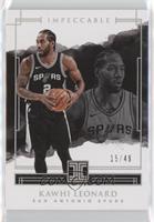 Kawhi Leonard #/49