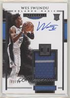 Elegance Rookie Jersey Autographs - Wes Iwundu #/99