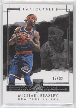 2017-18 Panini Impeccable - [Base] #75 - Michael Beasley /99