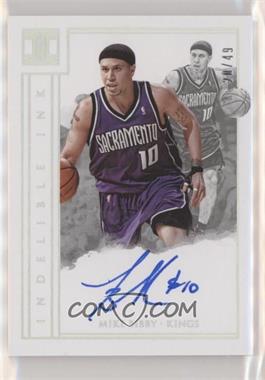 2017-18 Panini Impeccable - Indelible Ink - Holo Silver #II-MBB - Mike Bibby /49