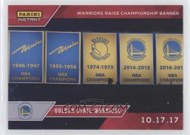 2017-18 Panini Instant - [Base] #16 - Golden State Warriors Team /66 [Noted]