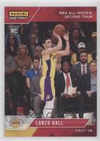 All-Rookie Second Team - Lonzo Ball #/279