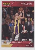 All-Rookie Second Team - Lonzo Ball #/279