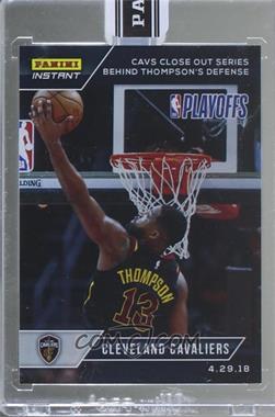 2017-18 Panini Instant - NBA Playoffs - Black #120 - Cleveland Cavaliers Team /1 [Uncirculated]