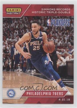 2017-18 Panini Instant - NBA Playoffs #89 - Philadelphia 76ers Team /139