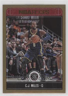 2017-18 Panini NBA Hoops - [Base] - Gold #156 - C.J. Miles /10