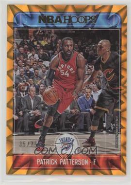 2017-18 Panini NBA Hoops - [Base] - Orange Explosion #183 - Patrick Patterson /75