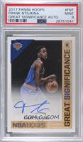 Frank Ntilikina [PSA 9 MINT]