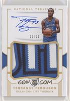 Rookie Patch Autographs - Terrance Ferguson #/10