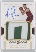 Rookie Patch Autographs - Ante Zizic #/10