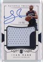 Rookie Patch Autographs - Ivan Rabb #/99