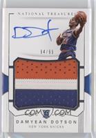 Rookie Patch Autographs - Damyean Dotson #/99