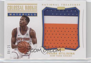 2017-18 Panini National Treasures - Colossal Rookie Materials - Prime #CRM-38 - Frank Ntilikina /25