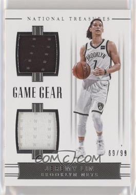 2017-18 Panini National Treasures - Game Gear Duals #GGD-9 - Jeremy Lin /99