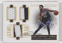 Karl-Anthony Towns [EX to NM] #/25