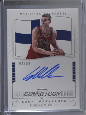 2017-18 Panini National Treasures - International Treasures #IT-LMK - Lauri Markkanen /99