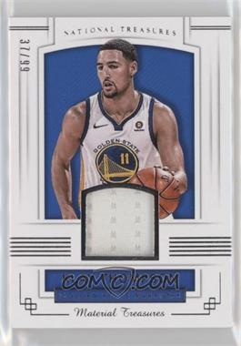 2017-18 Panini National Treasures - Material Treasures #MT-50 - Klay Thompson /99