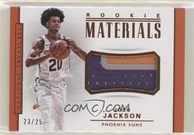 2017-18 Panini National Treasures - Rookie Materials - Bronze #RM-7 - Josh Jackson /25